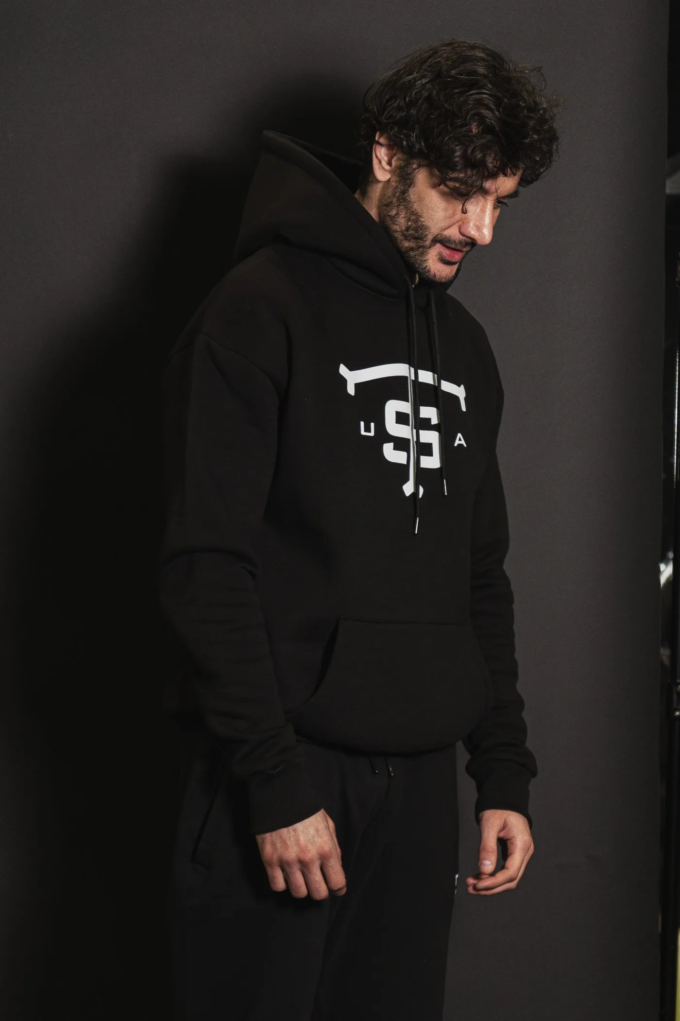 Back To Back Hoodie Black