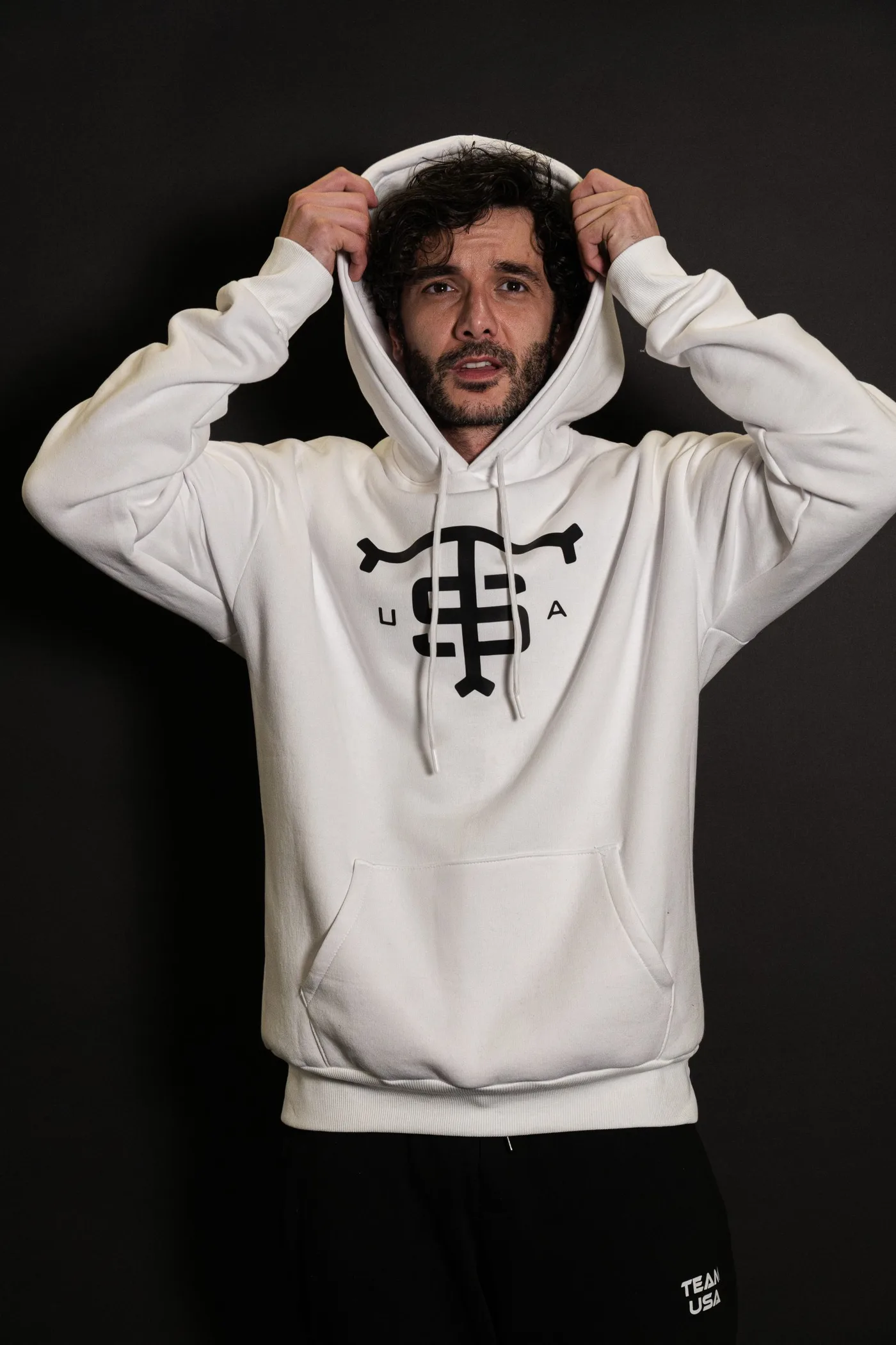 Back To Back Hoodie White