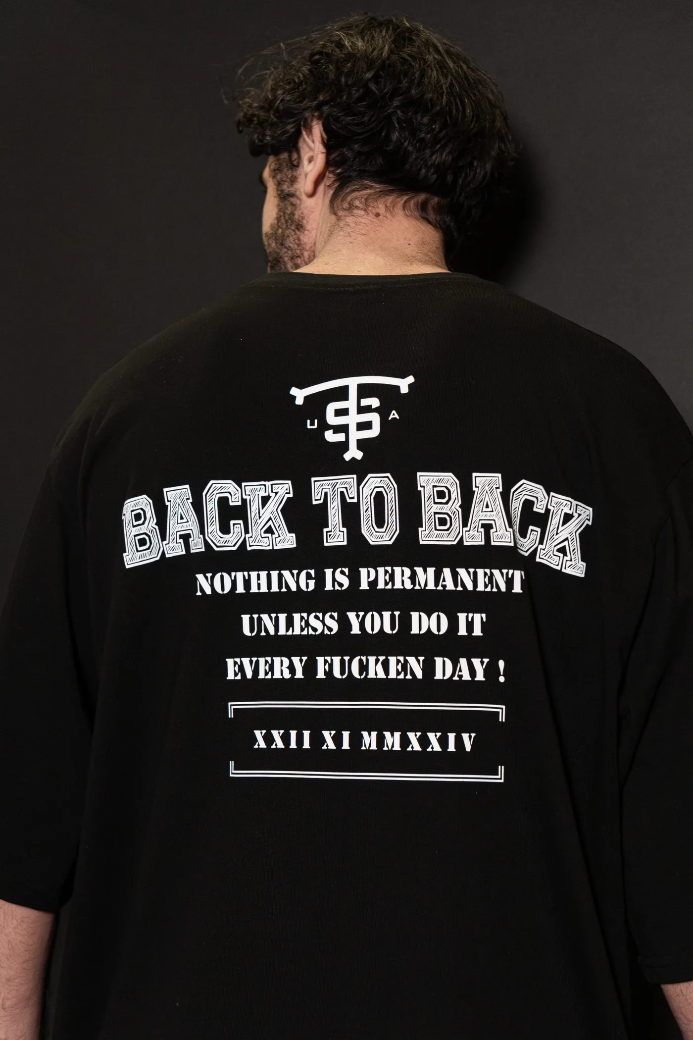 Back To Back T-Shirt Black