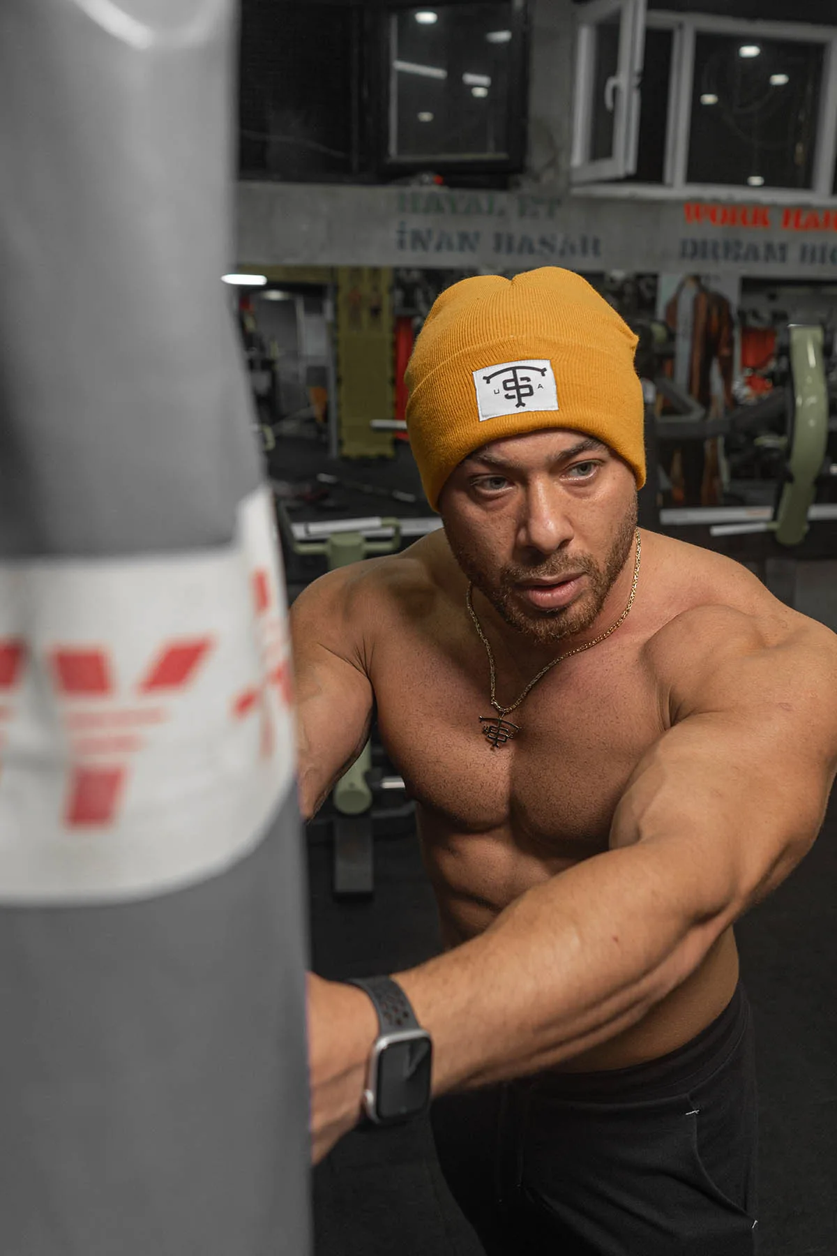 USA Beanie Knitcap Bere