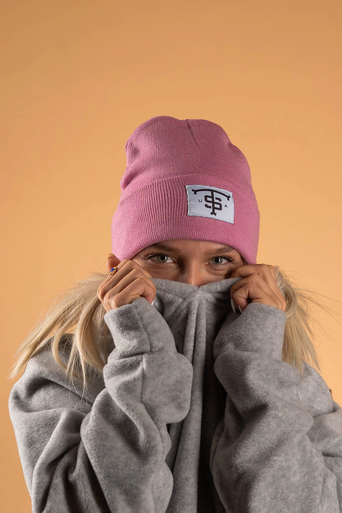 USA Beanie Knitcap Bere