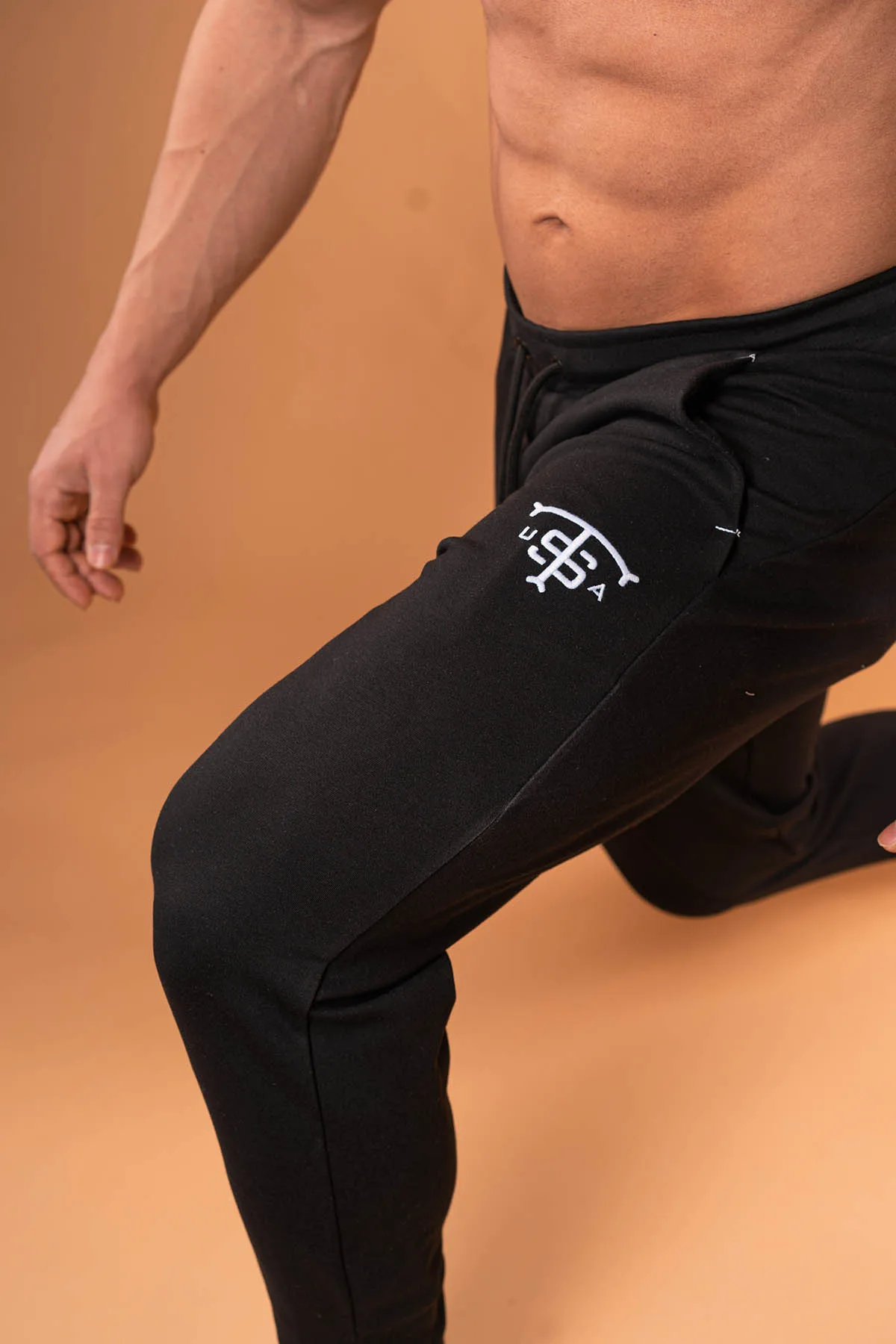 USA Comfy Jogger Black