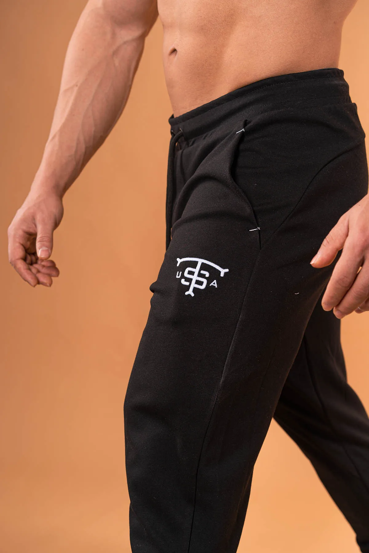 USA Comfy Jogger Black
