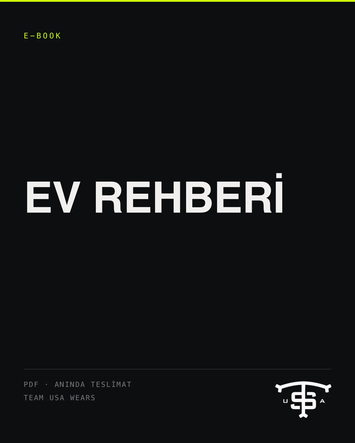 USA Ev Rehberi E Book kapağı