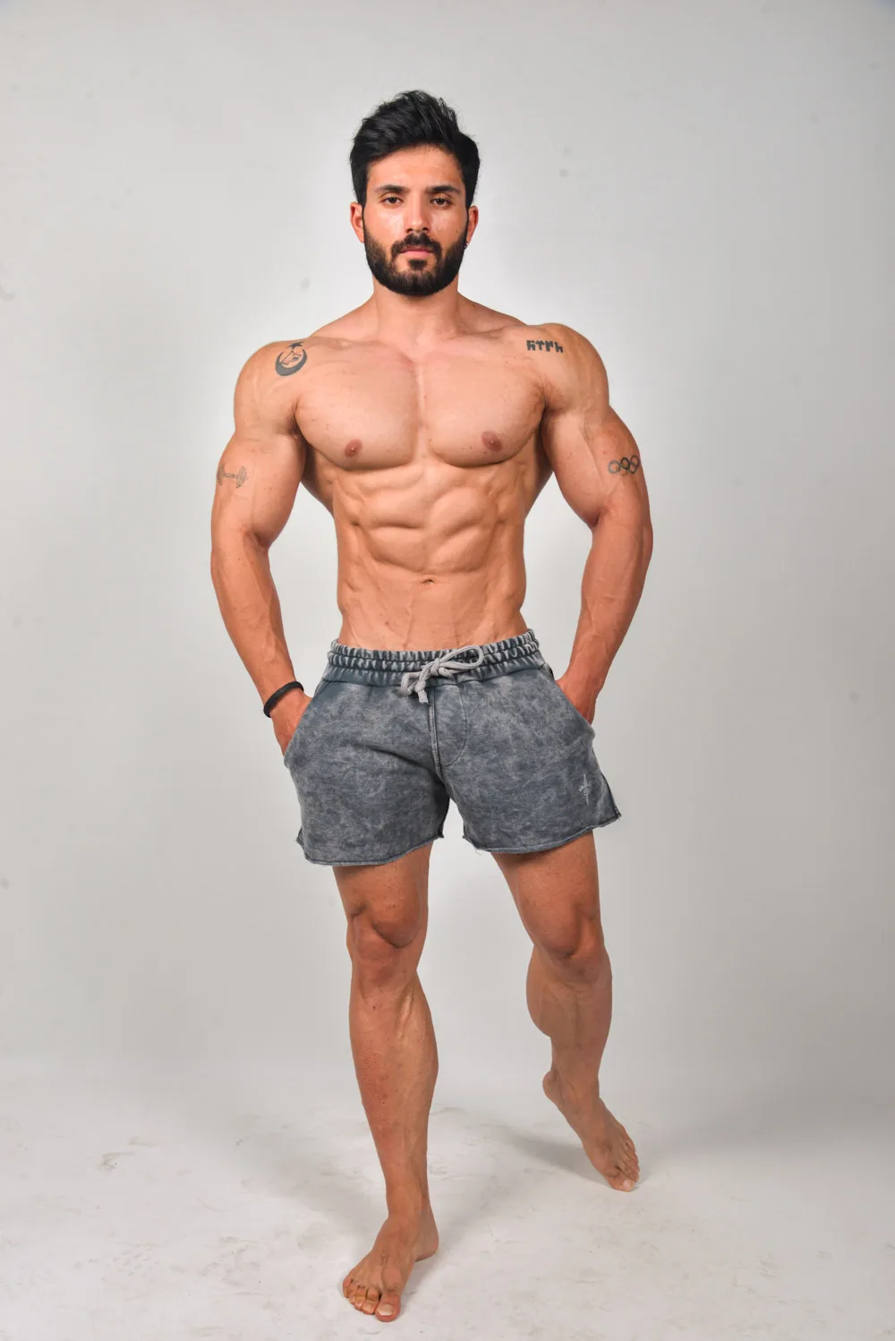 Usa Fit-Shorts Active Series Gray