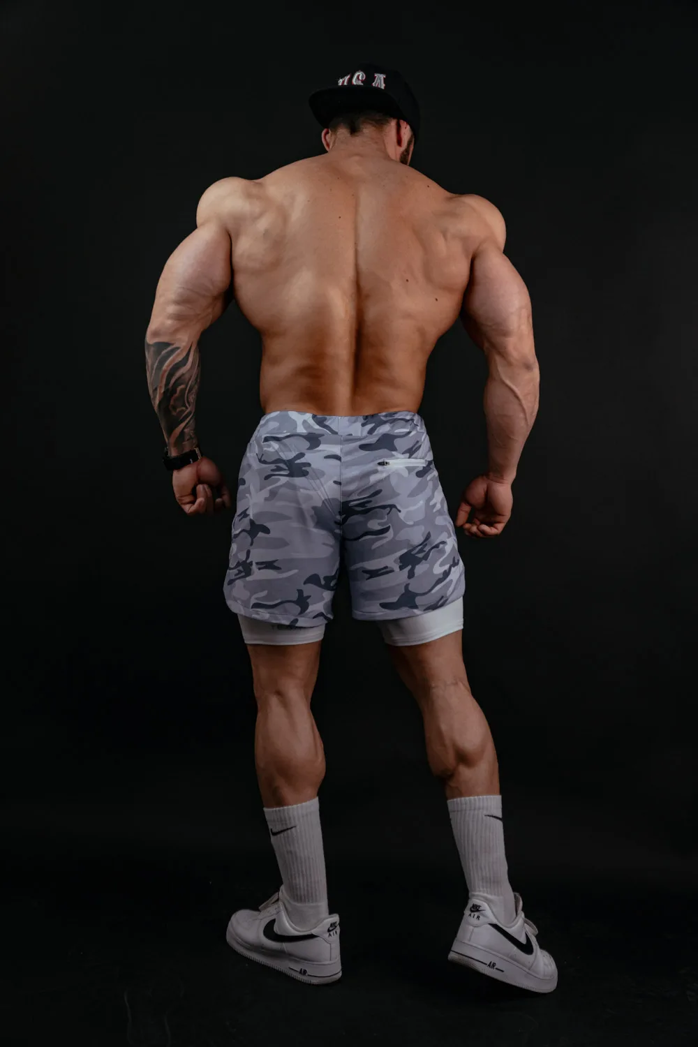 Usa Fit-Shorts Military