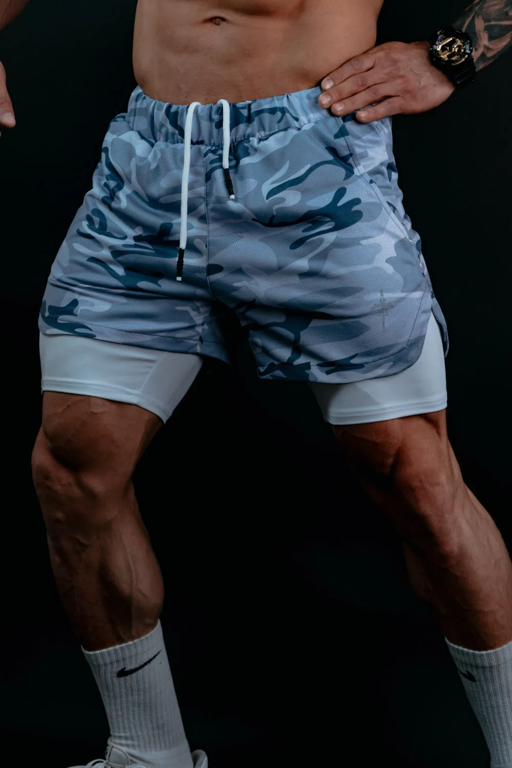 Usa Fit-Shorts Military