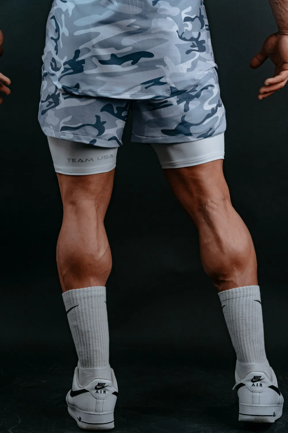 Usa Fit-Shorts Military