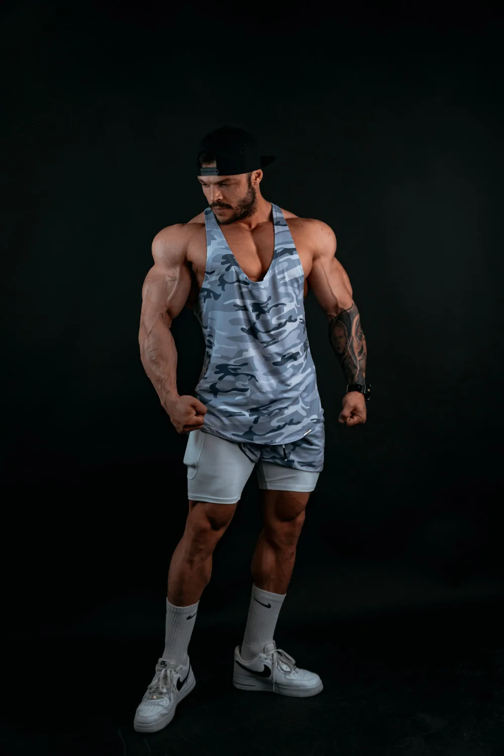 Usa Fit-Shorts Military
