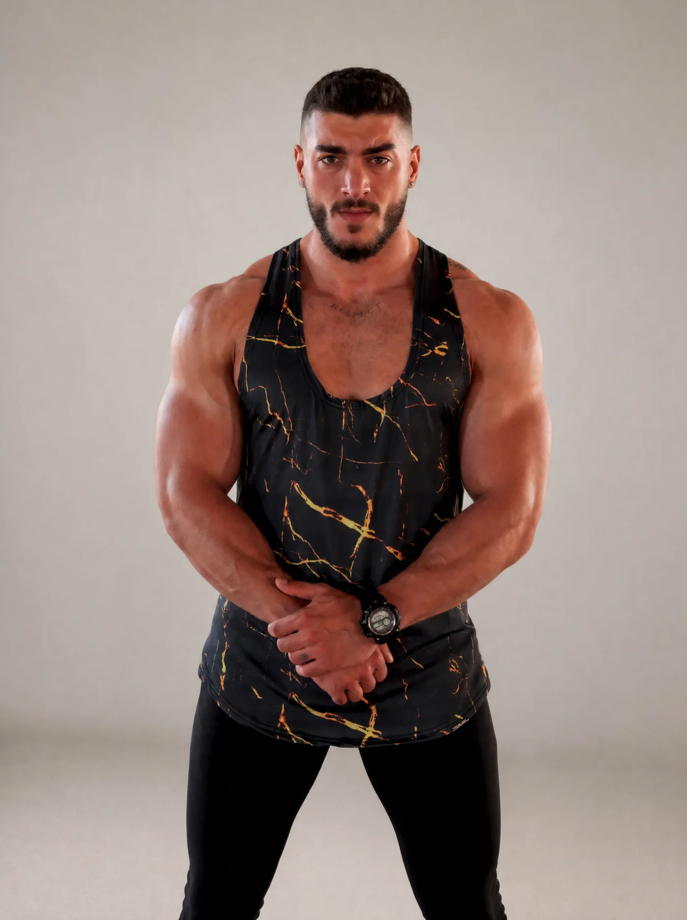 USA Fitness Atlet Flash — stüdyo çekimi