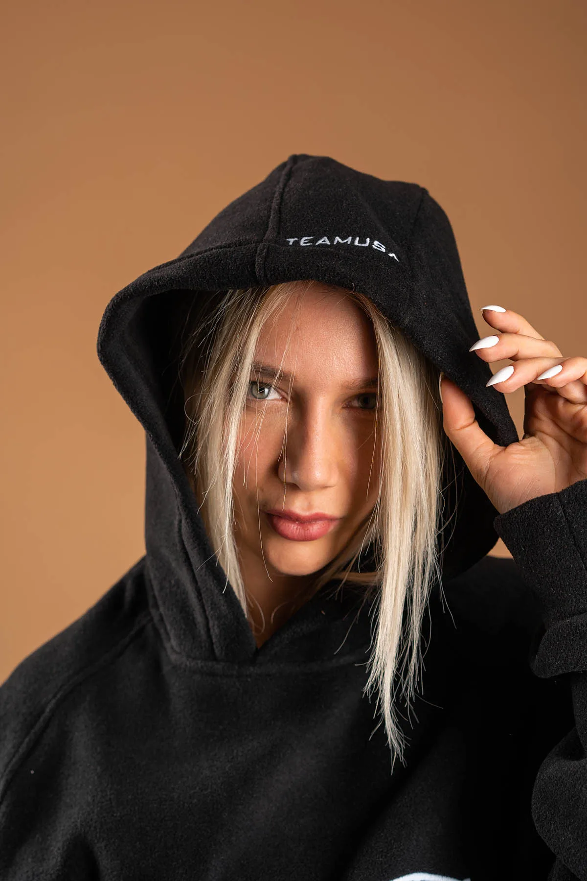 Usa Fleece Sweatshirt Black