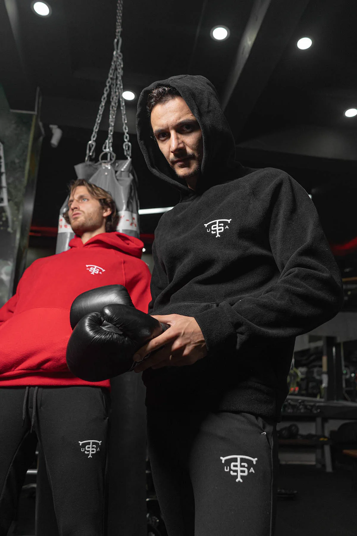 Usa Fleece Sweatshirt Black