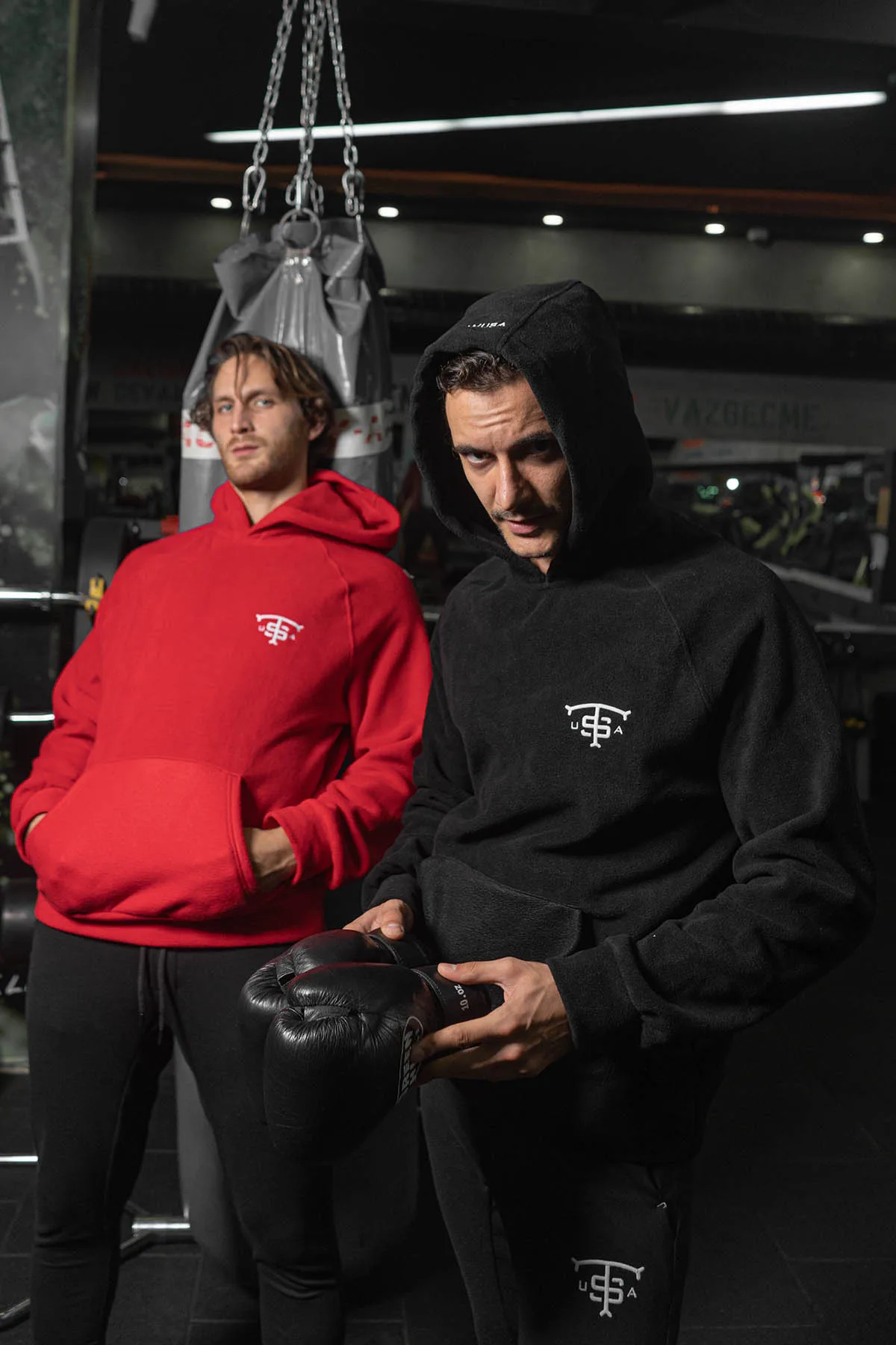 Usa Fleece Sweatshirt Black