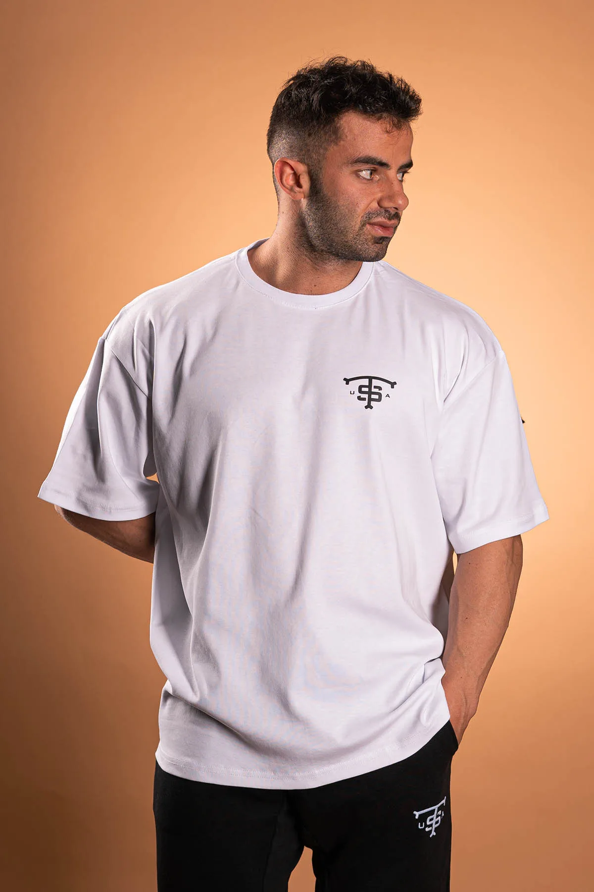 USA Oversize T-Shirt K Black