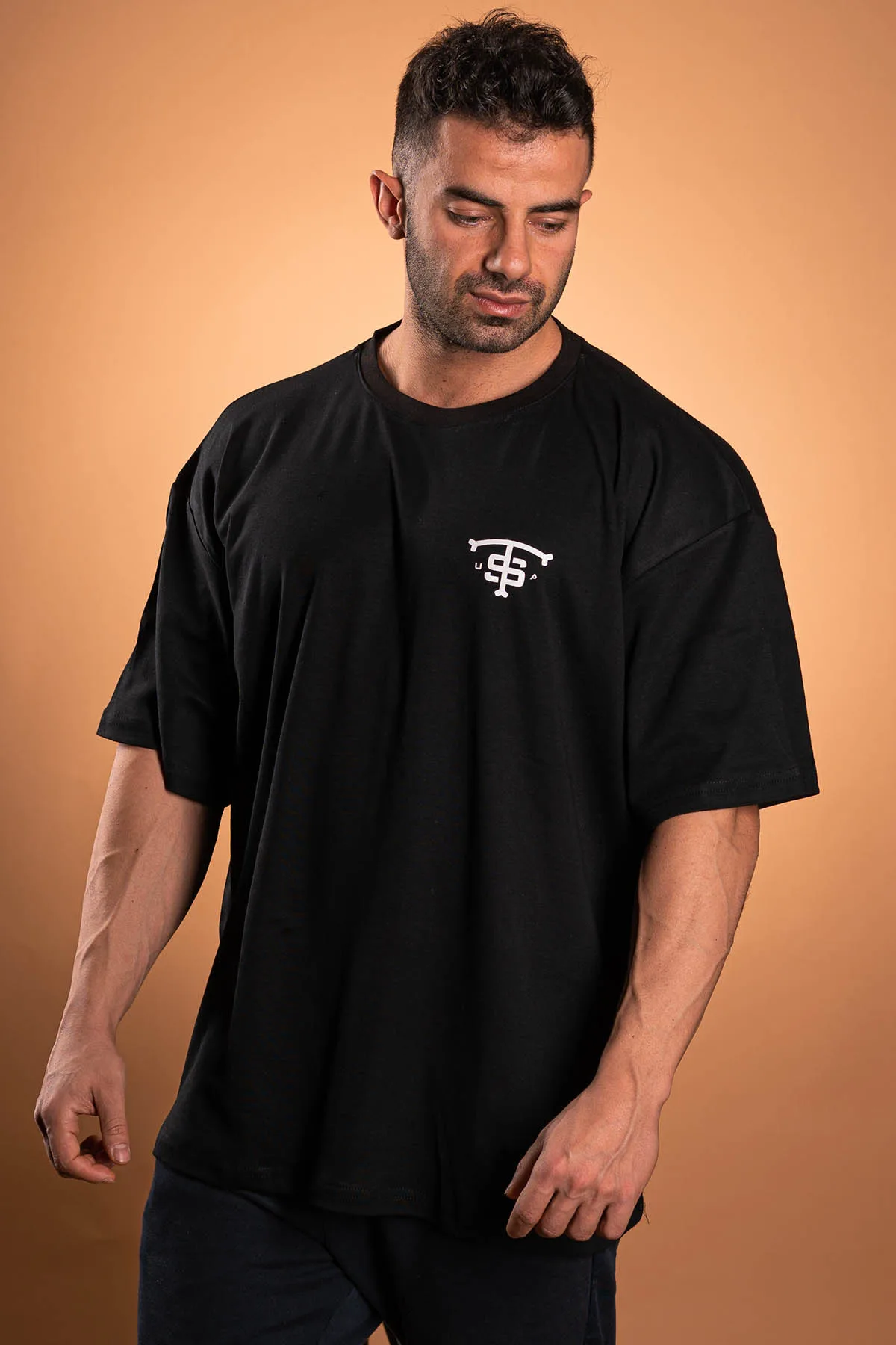 USA Oversize T-Shirt K White