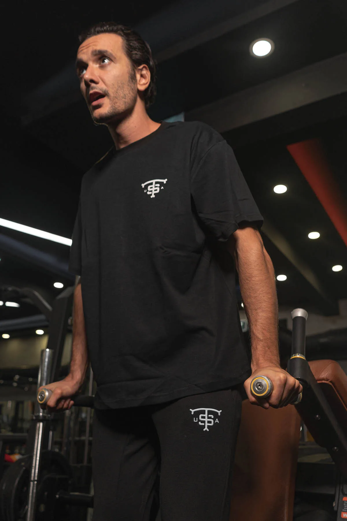 USA Oversize T-Shirt K White
